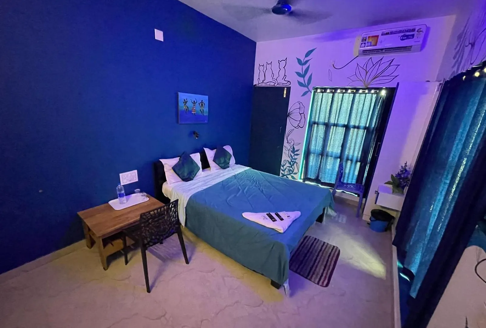 Uday'S Sea Green Pallipuram